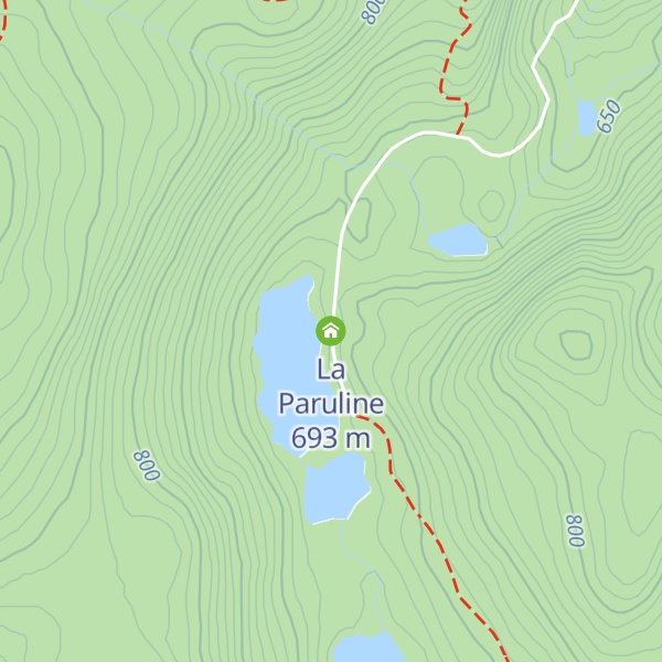 Map of La Paruline
