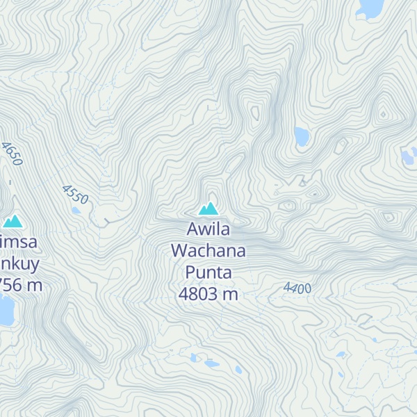 Map of Awila Wachana Punta