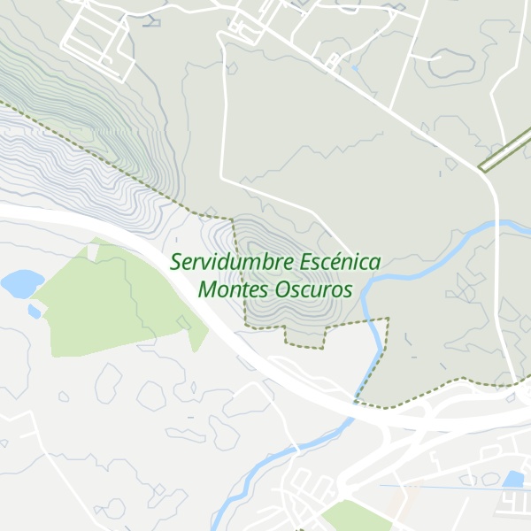 Map of Cerro Modesto