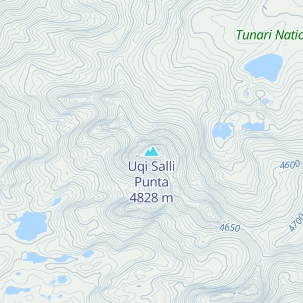Map of Uqi Salli Punta