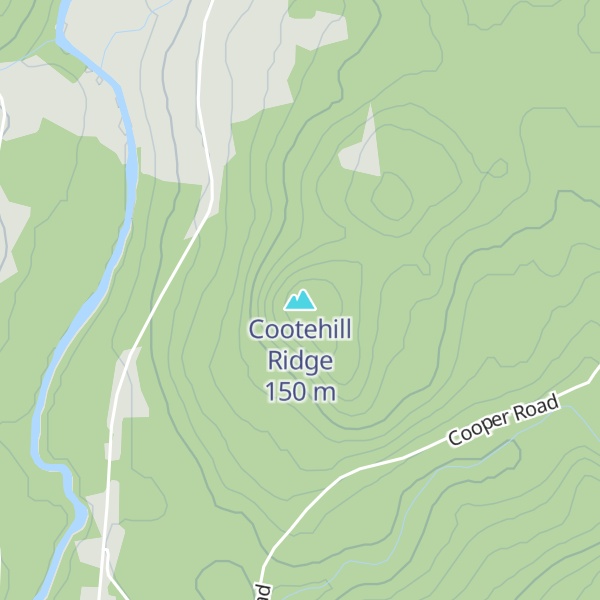 Map of Cootehill Ridge
