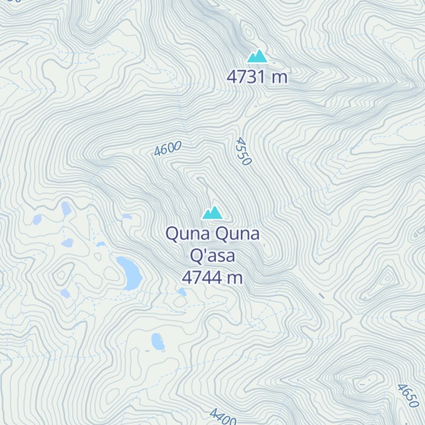 Map of Quna Quna Q'asa