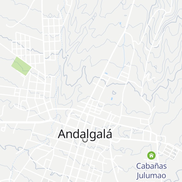 Map of Cabañas Alfonso I
