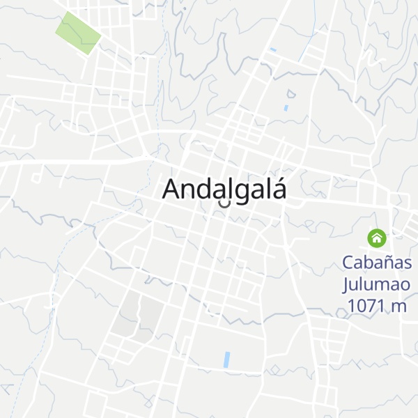 Map of Cabañas El Tata