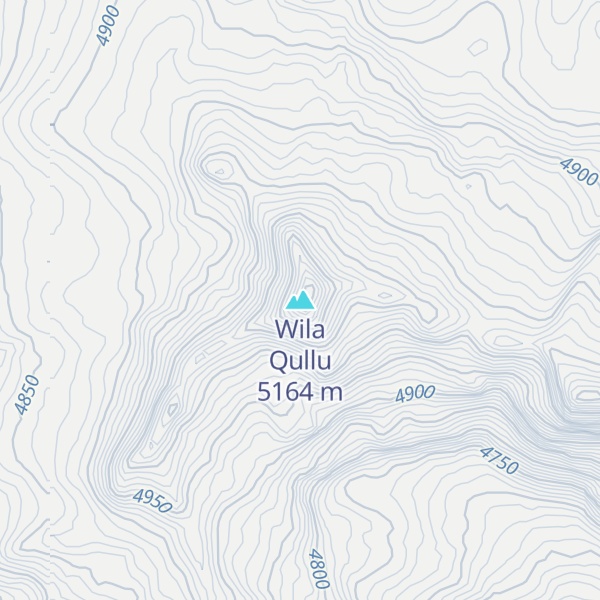 Map of Wila Qullu