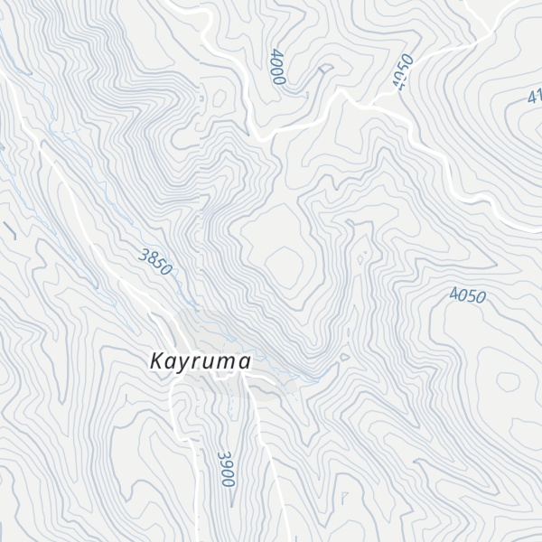 Map of Cerro Irusata