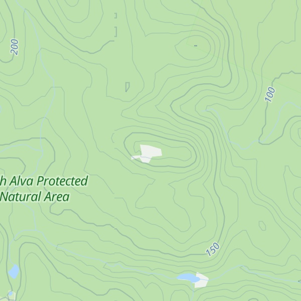 Map of Mawhane Mountain