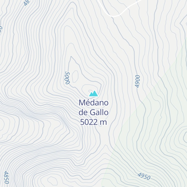 Map of Médano de Gallo