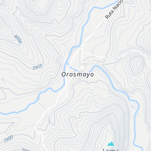 Map of Orosmayo