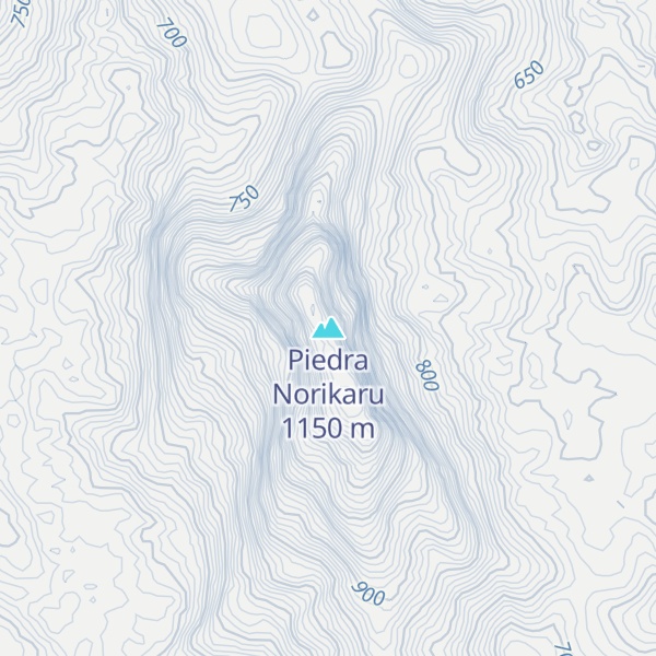 Map of Piedra Norikaru