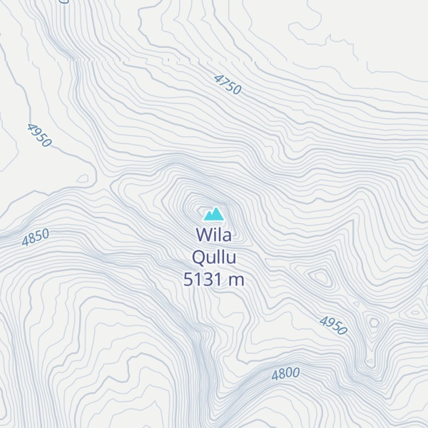 Map of Wila Qullu