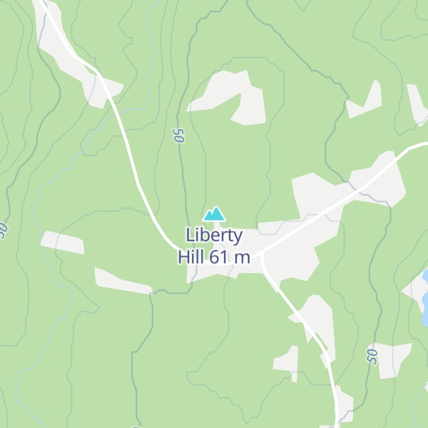 Map of Liberty Hill