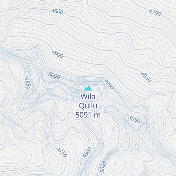 Map of Wila Qullu