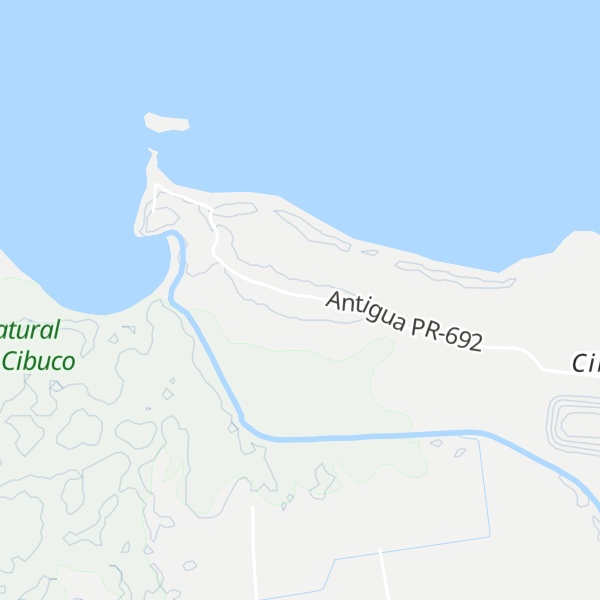 Map of Cerro Cibuco