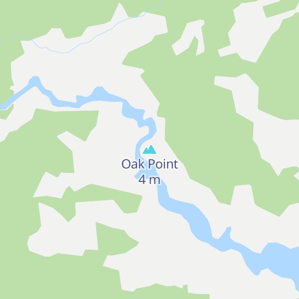 Map of Oak Point