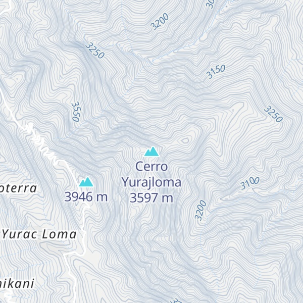 Map of Cerro Yurajloma