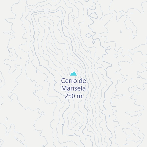 Map of Cerro de Marisela