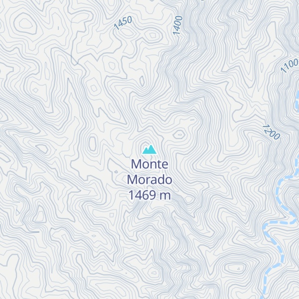 Map of Monte Morado