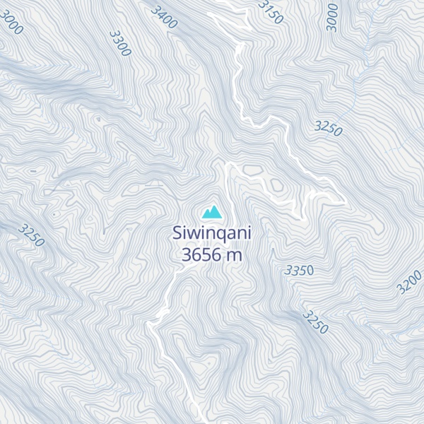 Map of Siwinqani