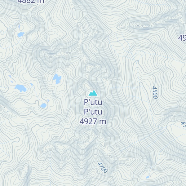 Map of P'utu P'utu