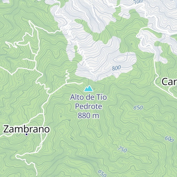 Map of Alto de Tío Pedrote