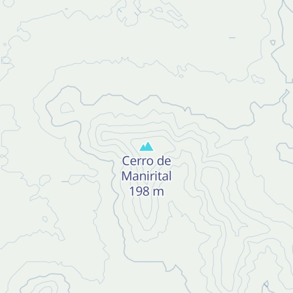 Map of Cerro de Manirital