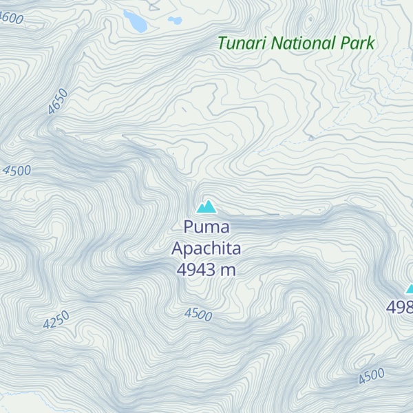 Map of Puma Apachita