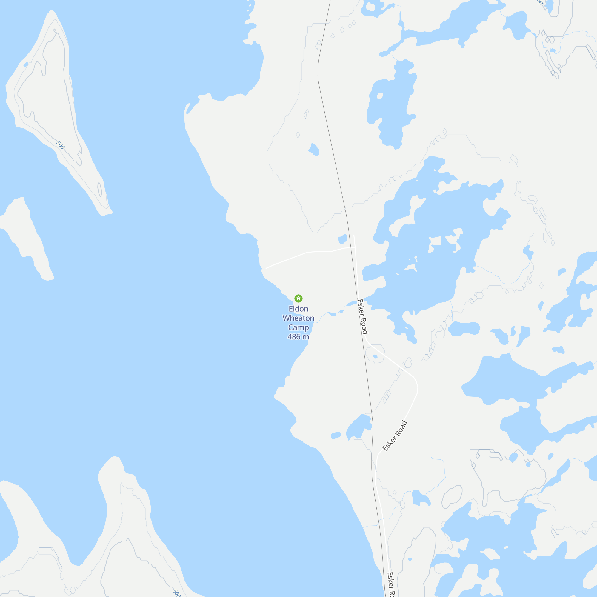 Eldon Wheaton Camp map