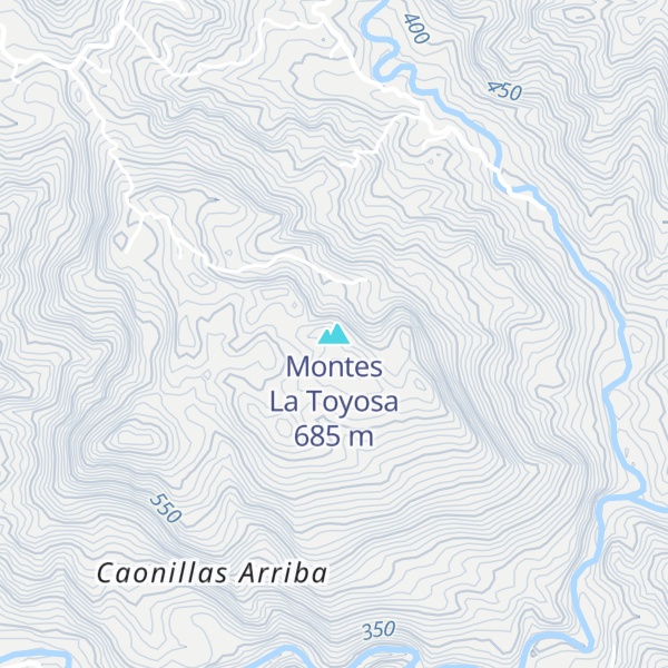 Map of Montes La Toyosa