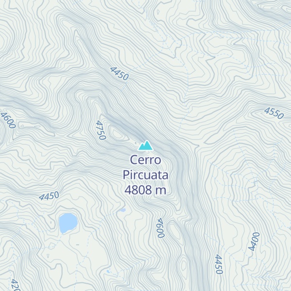 Map of Cerro Pircuata