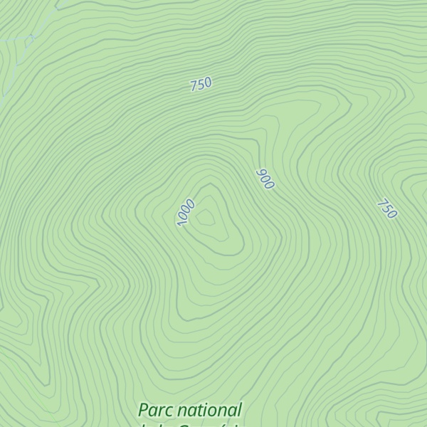 Map of Mont Paul