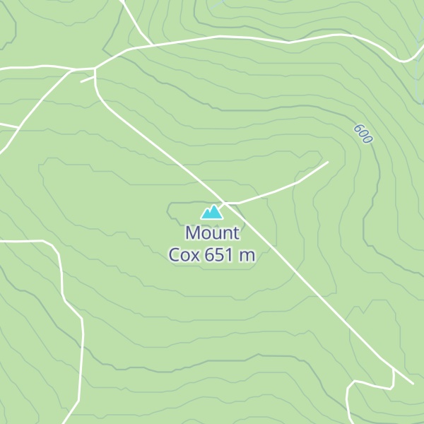 Map of Mount Cox