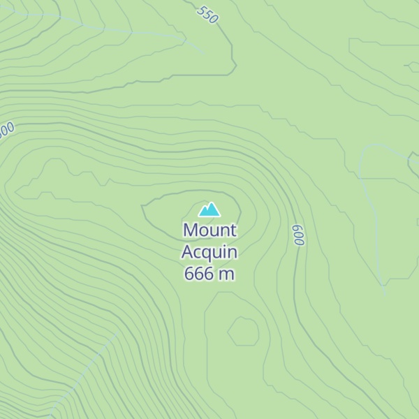 Map of Mount Acquin