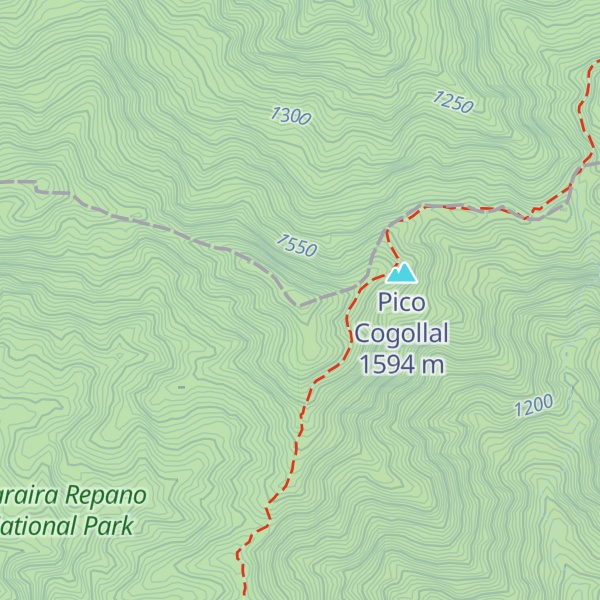 Map of Topo El Oso