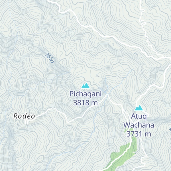 Map of Pichaqani