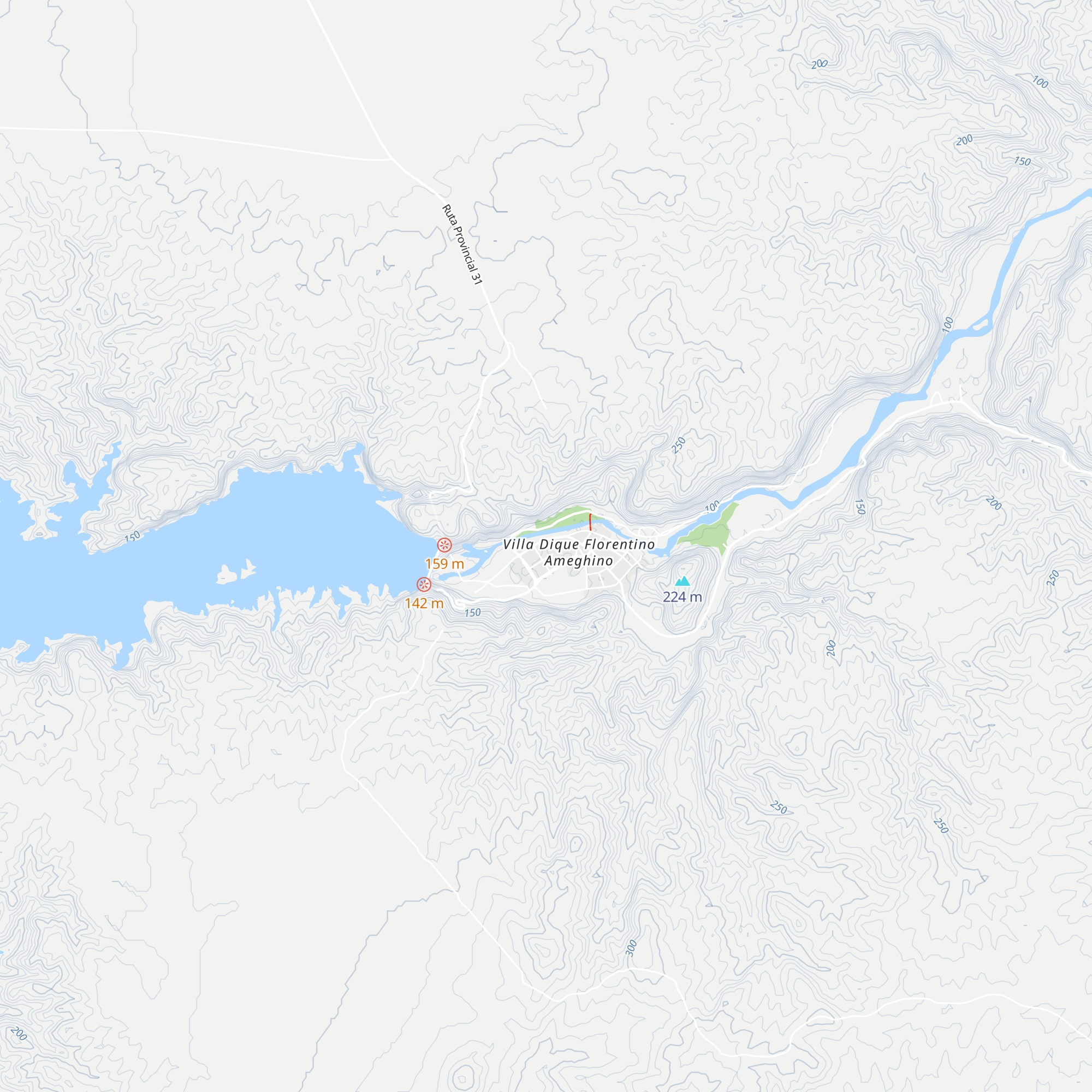 Cabañas Los 7 Robles map