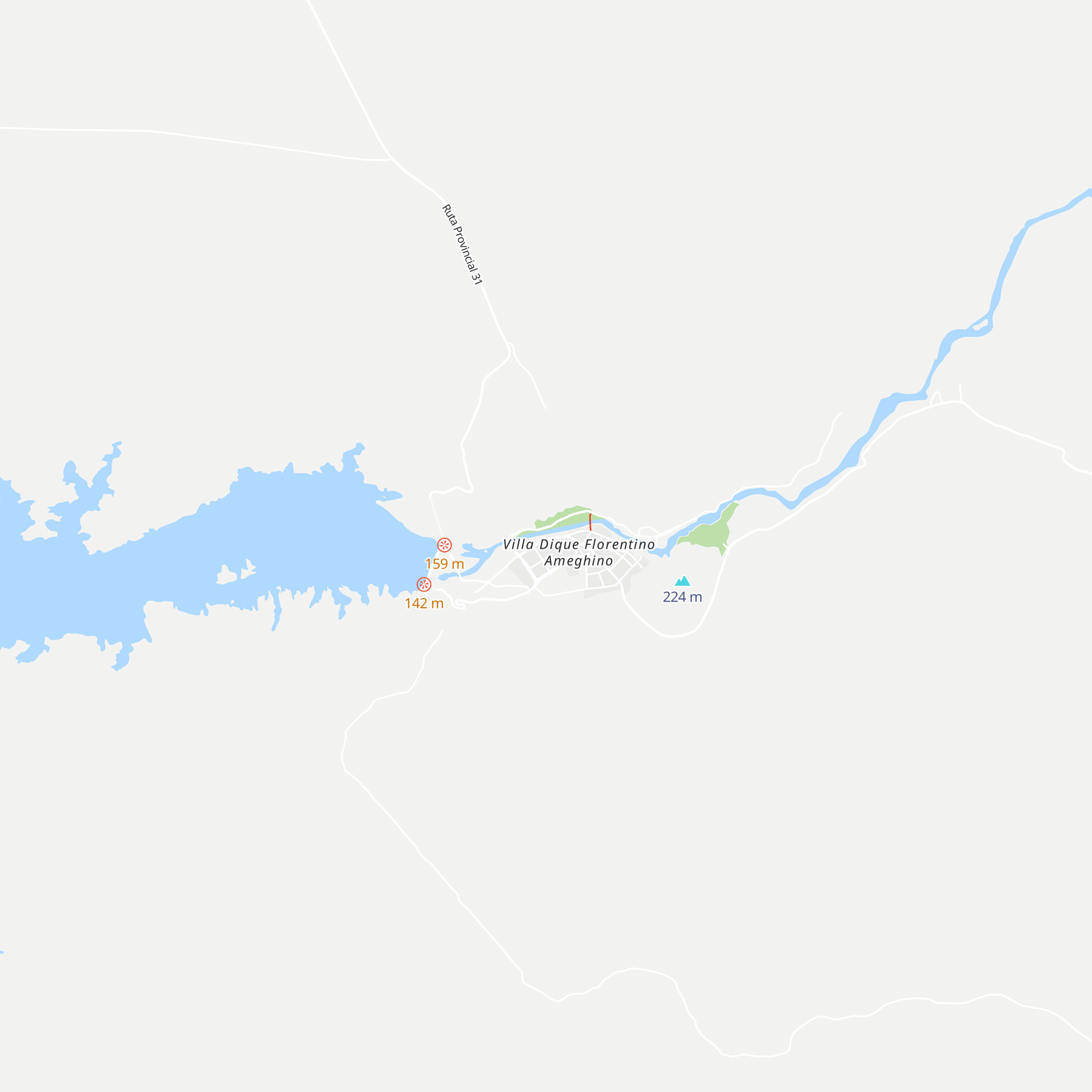 Cabañas Los 7 Robles map