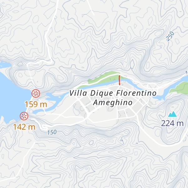 Map of Cabañas Los 7 Robles