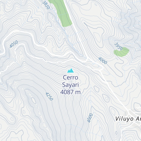 Map of Cerro Sayari