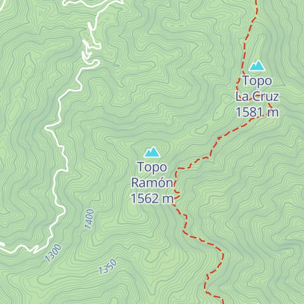Map of Topo Ramón