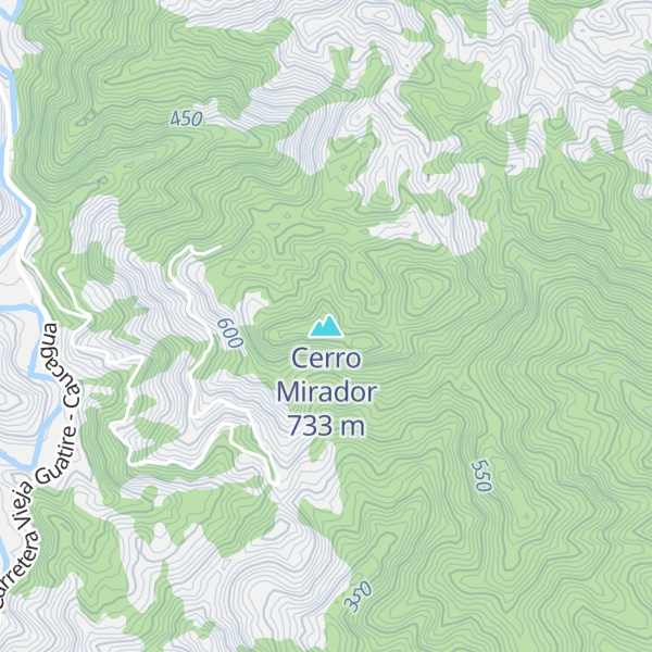 Map of Cerro Mirador