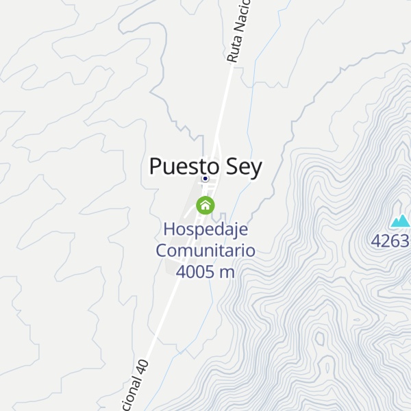 Map of Hospedaje Comunitario