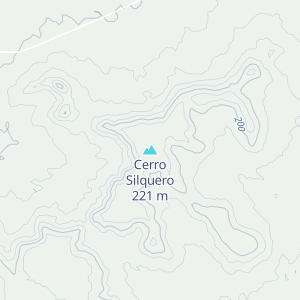 Map of Cerro Silquero