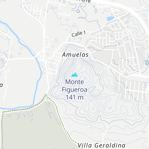 Map of Monte Figueroa