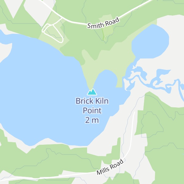 Map of Brick Kiln Point