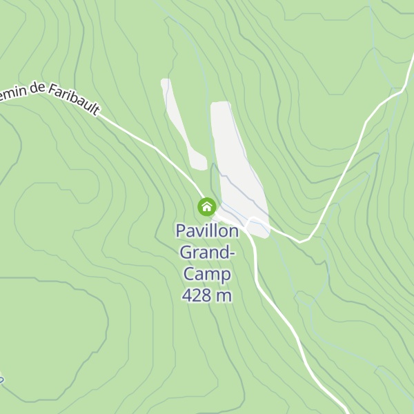 Map of Pavillon Grand-Camp