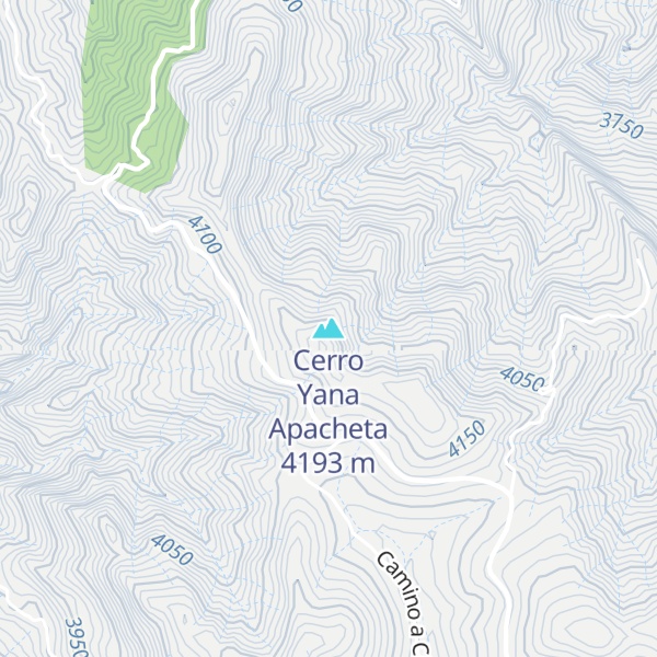 Map of Cerro Yana Apacheta