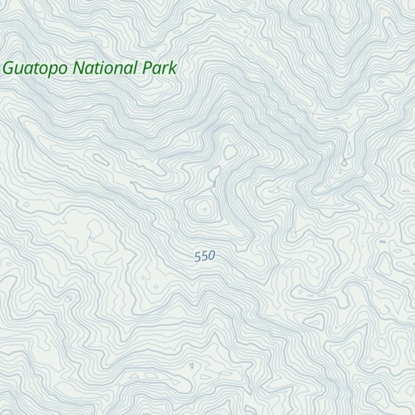 Map of Cerro El Mono
