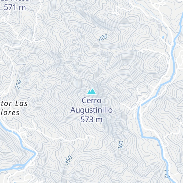 Map of Cerro Augustinillo