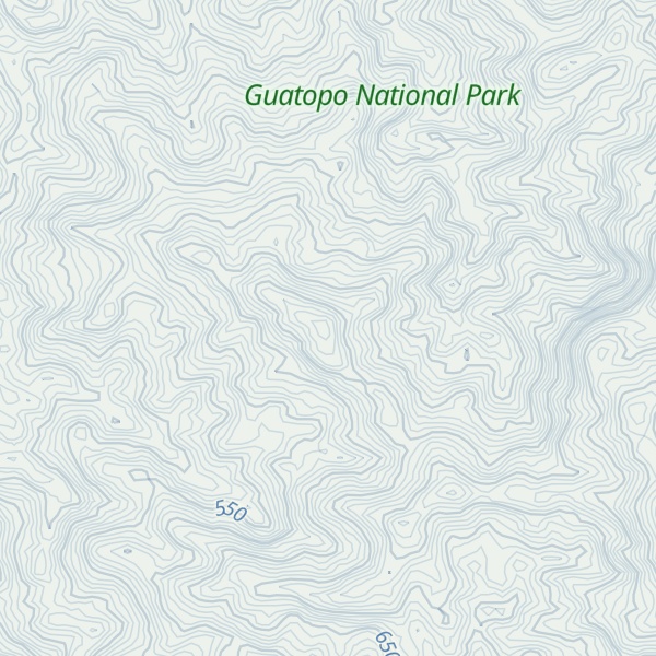 Map of Cerro Desparramadero